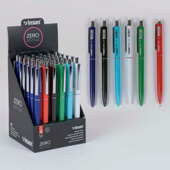 Набір кулькових ручок З 37089 (40) ЦІНА ЗА 36 ШТУК В БЛОЦІ, синя паста, діаметр пишучого вузла 0.7 мм купити в Україні