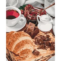 Картина за номерами "Французький сніданок" ★★★★★ купити в Україні