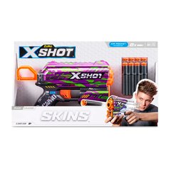 Швидкострільний бластер X-SHOT Skins Flux Crucifer (8 патронів), 36516J купити в Україні