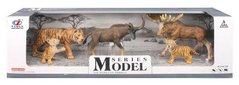 Набір "Дикі тварини" Q 9899 D 48 Animal Model, 5 тварин, у коробці (6977153423311) Вид 1