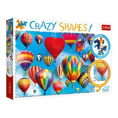 Пазлы "Цветные шары", 600 элементов 11112 Trefl Crazy Shapes ( 5900511111125) купить в Украине