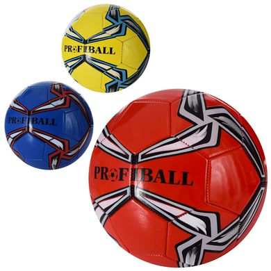 М'яч футбольний EV-3364 розмір 5, ПВХ 1,8мм, 300г, 3 кольори, кул. купити в Україні