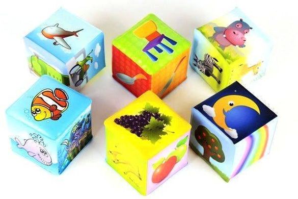 Кубики для купання HU M 0257 U/R, в кульці, 23 см (6903117093016) купити в Україні