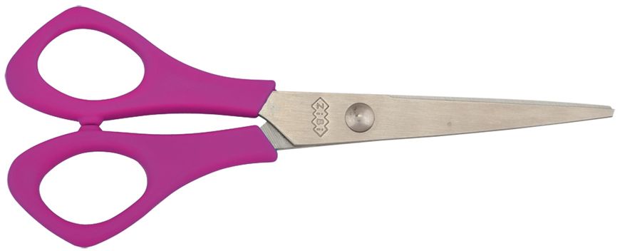Ножницы детские для левши 142мм, розовые, ZB.5002-10 KIDS Line Zibi (4823078900043) купить в Украине