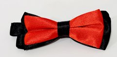 Двухцветная галстук-бабочка Butterfly 2Btn Красный купить в Украине