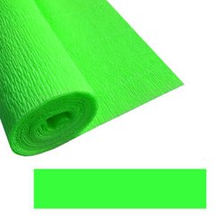 Креп-бумага неон зеленый 50*200см 25г/м2 ST02310 (500шт) купить в Украине