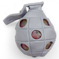 Іграшка-антистрес з орбізами "Граната" (сіра)