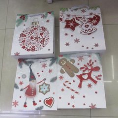 Пакет подарочный бумажный "Christmas toys" 12шт/пак 42*31*12см R27276 (360шт) купить в Украине