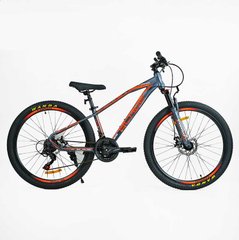 Велосипед Спортивний Corso «BLADE» 26" дюймів BD-26670-1 (1) рама алюмінієва 13``, обладнання Shimano 21 швидкість, ВИЛКА З ПЕРЕМИКАЧЕМ, зібран на 75% купить в Украине