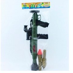 Автомат SA931-LH12 (60шт) гранатомет, 47,5см, звук,свет, 2гранаты,на бат-ке,в кульке, 21,5-53-7см купить в Украине