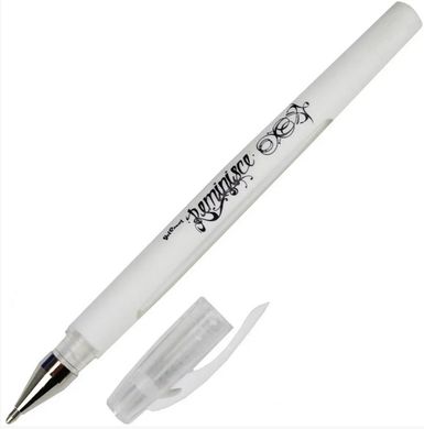 Ручка гелева біла для паперу 1мм Reminisce Marvy 920-S купити в Україні