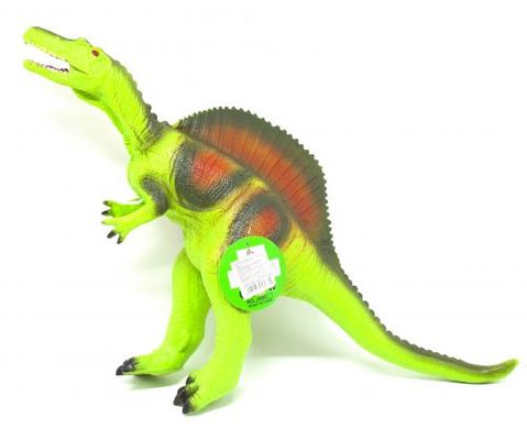 Динозавр гумовий "Спинозавр", великий, зі звуком (зелений) купити в Україні