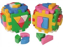 Куб "Умный малыш" ЛОГИКА КОМБИ "25×12×12 см ТехноК 2476 купить в Украине