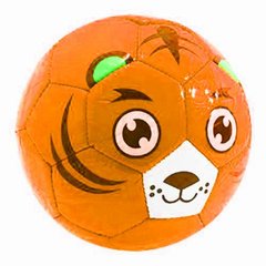 Мяч футбольный №2 "Тигрик" (оранжевый)