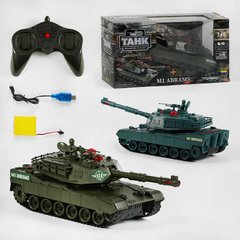Танк "M1 Abrams" на р/в 41963 TK Group, гусеничний хід, світло, звук, в коробці (6968292080916) МИКС купити в Україні