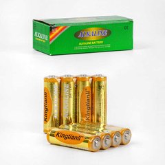 Батарейки "Kingtianly" C 56905 (20) Alcaline, пальчикові, АА 1,5V, ЦІНА ЗА 60 ШТ. У БЛОЦІ купить в Украине