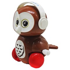 Заводна іграшка "Сова в навушниках", коричневий купити в Україні