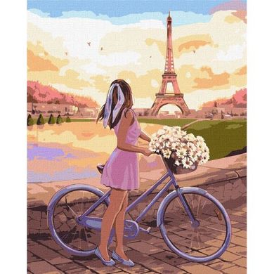 Картина по номерам "Романтика в Париже" ★★★★★ купить в Украине