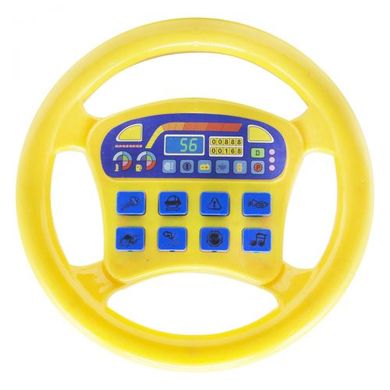 Интерактивная игрушка "Руль", жёлтый купить в Украине
