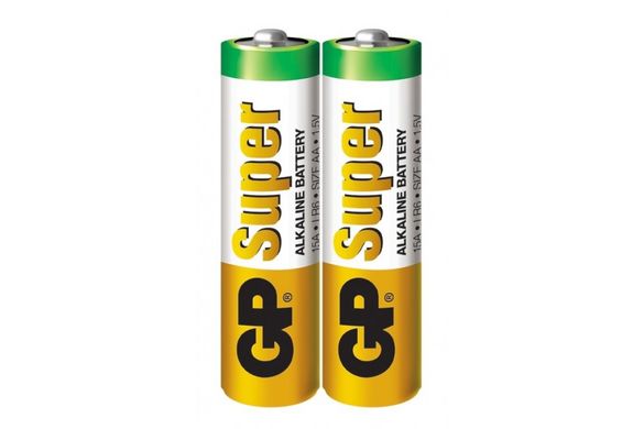 Батарейка GP LR6 AA Super alkaline, ціна за 1 батарейку (4891199000317) купити в Україні