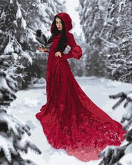 Картина за номерами "Зимова красуня" ★★★★★ купити в Україні