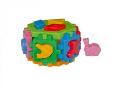 Іграшка куб "Розумний малюк Гексагон 1 ТехноК" (сортер) купити в Україні