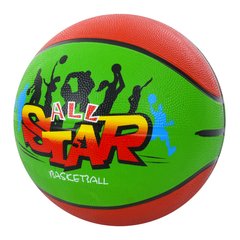 М'яч баскетбольний VA-0002-1 (30шт) розмір 7, гума, 530-550г, 8 панелей, у пакеті купити в Україні