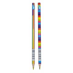Олівець YES "Rainbow" з чотирибарвним грифелем, трикутний, заточен. купить в Украине