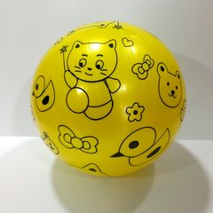 Мяч детский надувной MS 3517, 9 дюймов, рисунок, 60-65г (6903317468126) Жёлтый купить в Украине