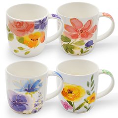Чашка "Акварельные цветы" 8*9см R30028 (72шт) купить в Украине