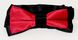 Двухцветная галстук-бабочка Butterfly 2Btn Тёмно-красный купить в Украине