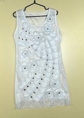 Платье белое гипюр 01933 6л/116/32 купить в Украине