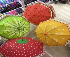 Зонтик CLG17005 60шт 5 видов: фрукты, ягоды, цитрусовые, в пакете купить в Украине