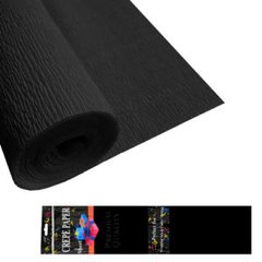 Креп-бумага черная 50*200см 25г/м2 ST02313 (500шт) купить в Украине