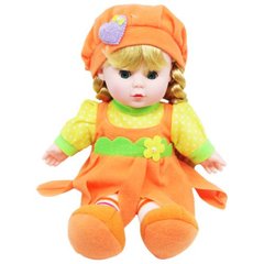 Мʼяка лялька "Lovely doll" (помаранчева) купити в Україні