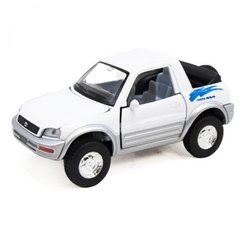 Машинка KINSMART Toyota RAV4 Cabrio білий купити в Україні