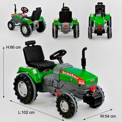 Трактор з педалями великий 07-294 Pilsan, колір зелений (8693461072949) купити в Україні