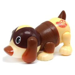 Заводна іграшка "Собачка", коричнева купити в Україні