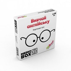 Настільна гра JoyBand MemoBox Вивчай Англійську, MB0004