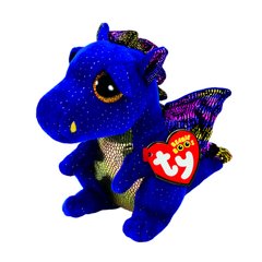 Дитяча іграшка м’яконабивна TY Beanie Boo's 36879 Дракон "SAFFIRE" 15 см, 36879 купити в Україні