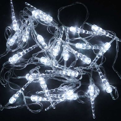 Гірлянда C 23451-906 (100) "Бурулька", 28 лампочок, 5 метрів, біла, в кульку купити в Україні