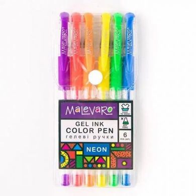 Набір різнокольорових ручок "Neon", 6 кольорів купити в Україні