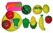 Набір "Продукти на липучці" 2018 B, 13пр (овочі, фрукти), в сітці (6903168922013)