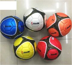 М`яч футбольний C 55996 (50) 5 видів, вага 320-340 грам, матеріал TPU, гумовий балон, розмір №5 купити в Україні