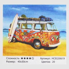 Картина по номерам "Отпуск" 30619 TK Group, 40х30см, в коробке (6900066369858) купить в Украине