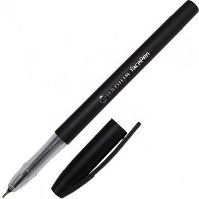 Ручка кулькова 7890BK Radius Face pen 0,7мм чорна купити в Україні