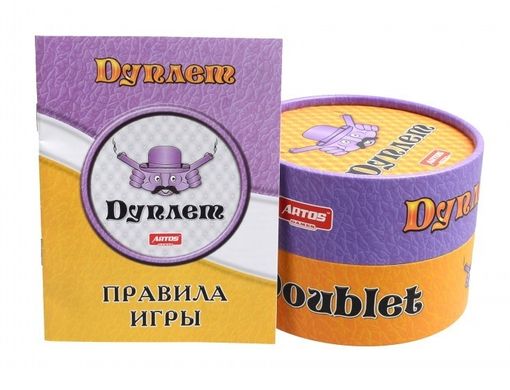 Игра настольная в тубе "Дуплет" Ost (4820130621007) купить в Украине