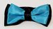 Двоколірна краватка-метелик Butterfly 2Btn Голубой купити в Україні