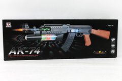 Автомат арт. AK-74 (96шт/2) батар., світ., звук, короб 41 * 14 * 4см купити в Україні
