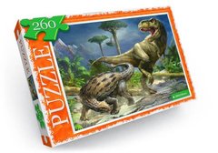 Пазли "Битва динозаврів", 260 ел купити в Україні